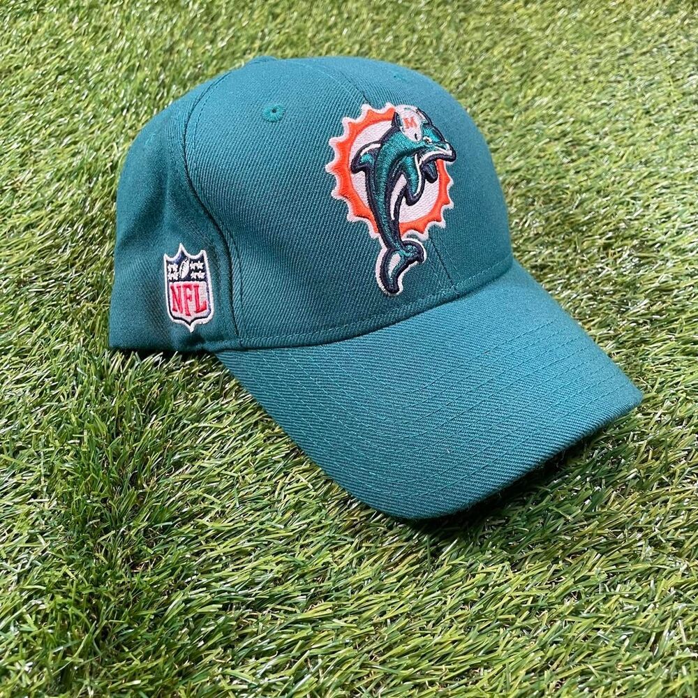 NFL Miami Dolphins Reebok Cap with embroidered dolphins logo
